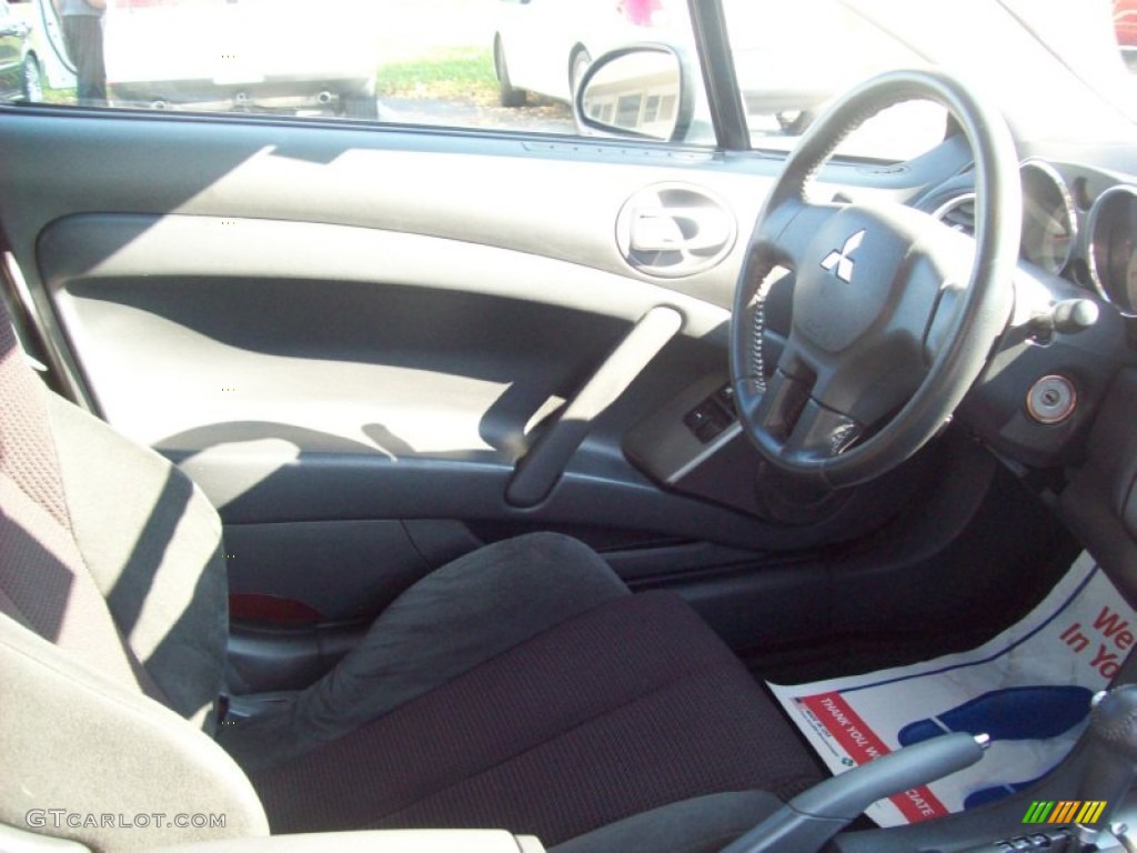 2009 Eclipse GS Coupe - Quicksilver Pearl / Dark Charcoal photo #19
