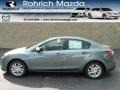 2012 Dolphin Gray Mica Mazda MAZDA3 i Sport 4 Door  photo #1