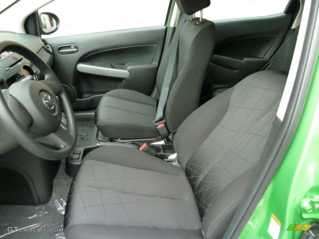 Black Interior 2011 Mazda MAZDA2 Touring Photo #54703969
