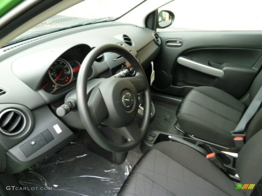 Black Interior 2011 Mazda MAZDA2 Touring Photo #54704002