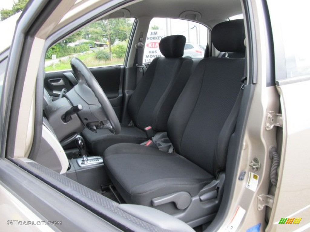 2006 Aerio AWD Sedan - Cool Beige Metallic / Black photo #10