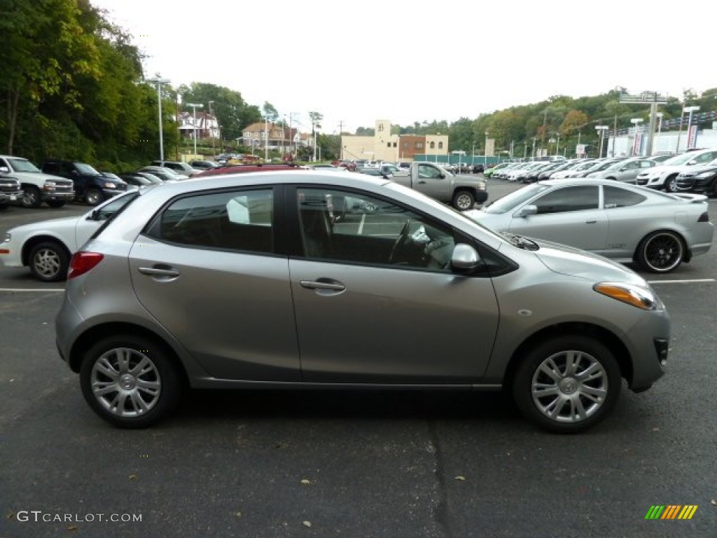Liquid Silver Metallic 2011 Mazda MAZDA2 Sport Exterior Photo #54704090