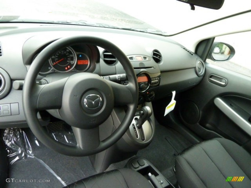 2011 Mazda MAZDA2 Sport Black Dashboard Photo #54704152