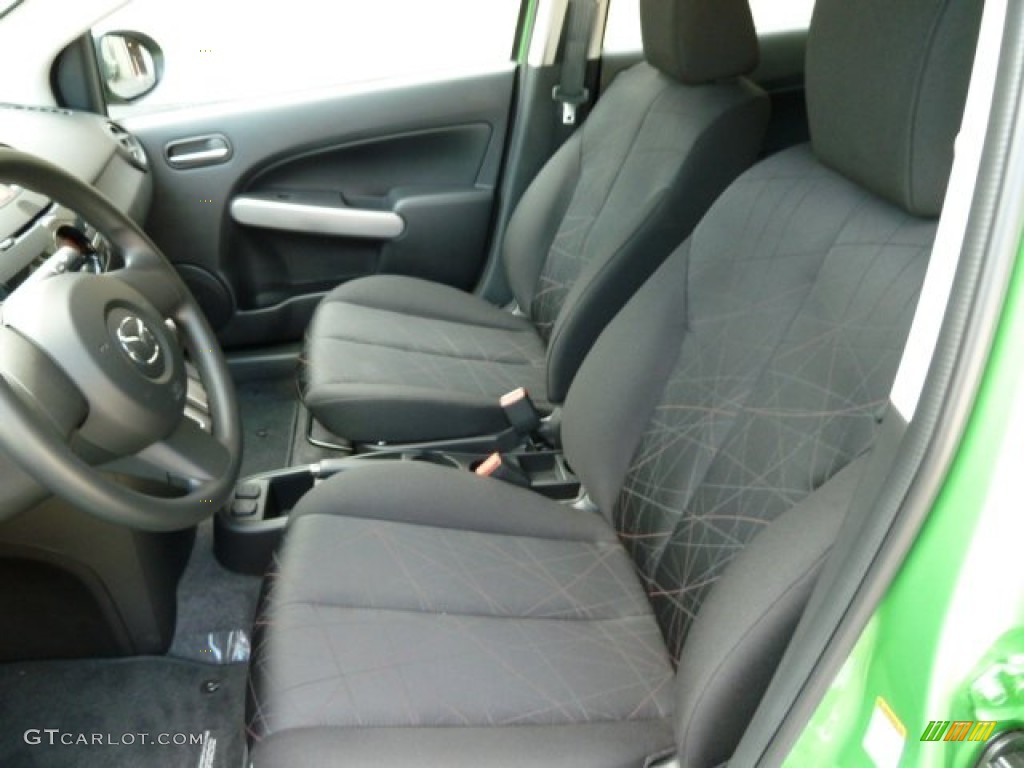 Black Interior 2011 Mazda MAZDA2 Sport Photo #54704296