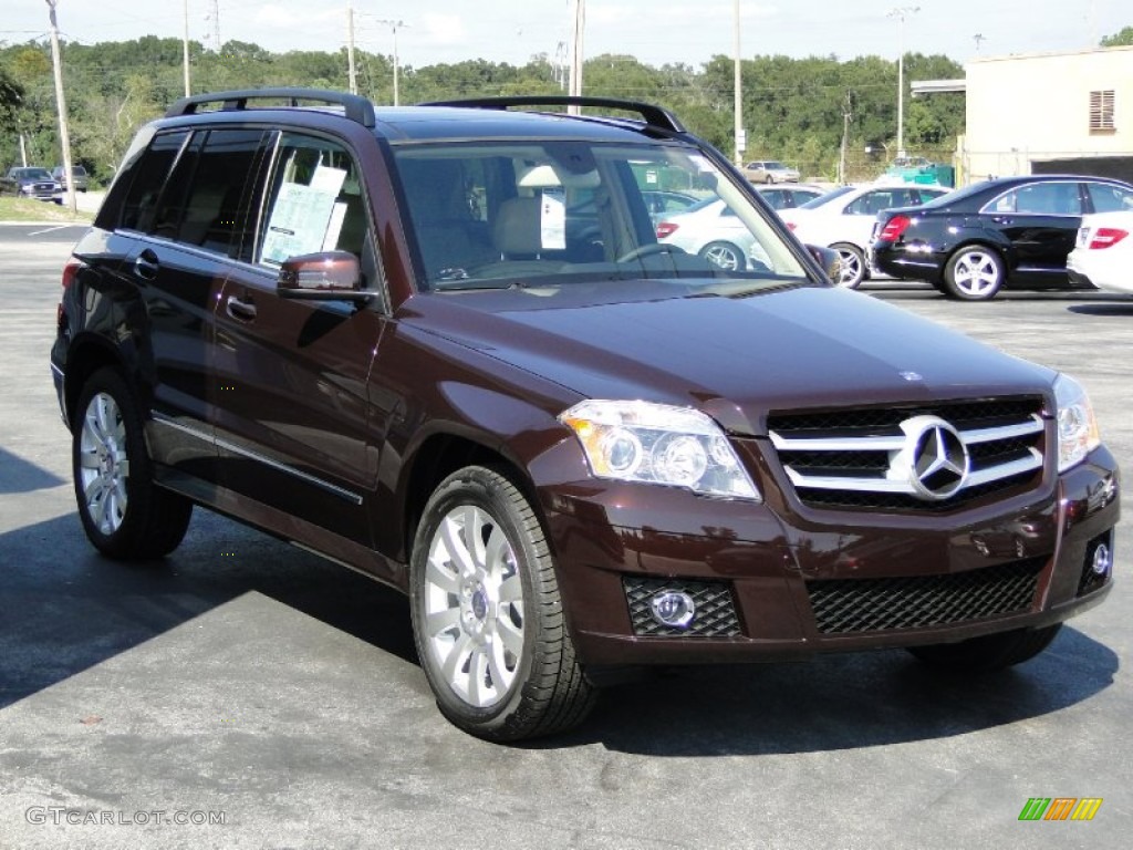 Cuprite Brown Metallic 2012 Mercedes-Benz GLK 350 4Matic Exterior Photo #54704551