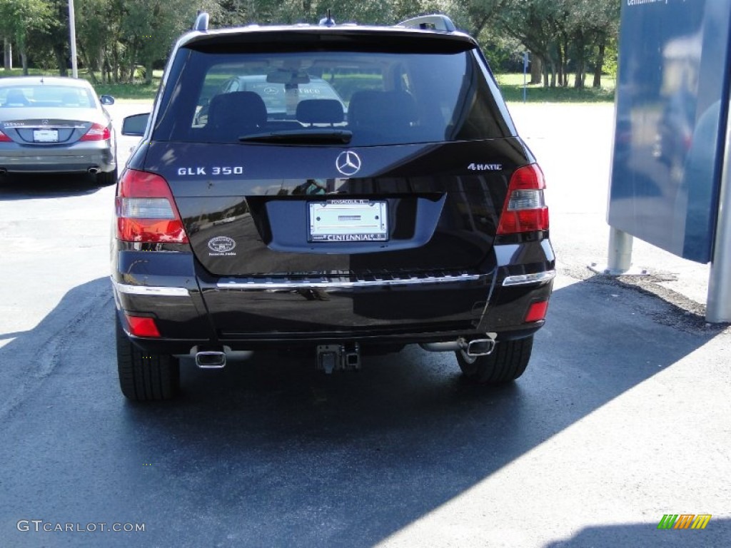 2012 GLK 350 4Matic - Cuprite Brown Metallic / Almond/Black photo #15