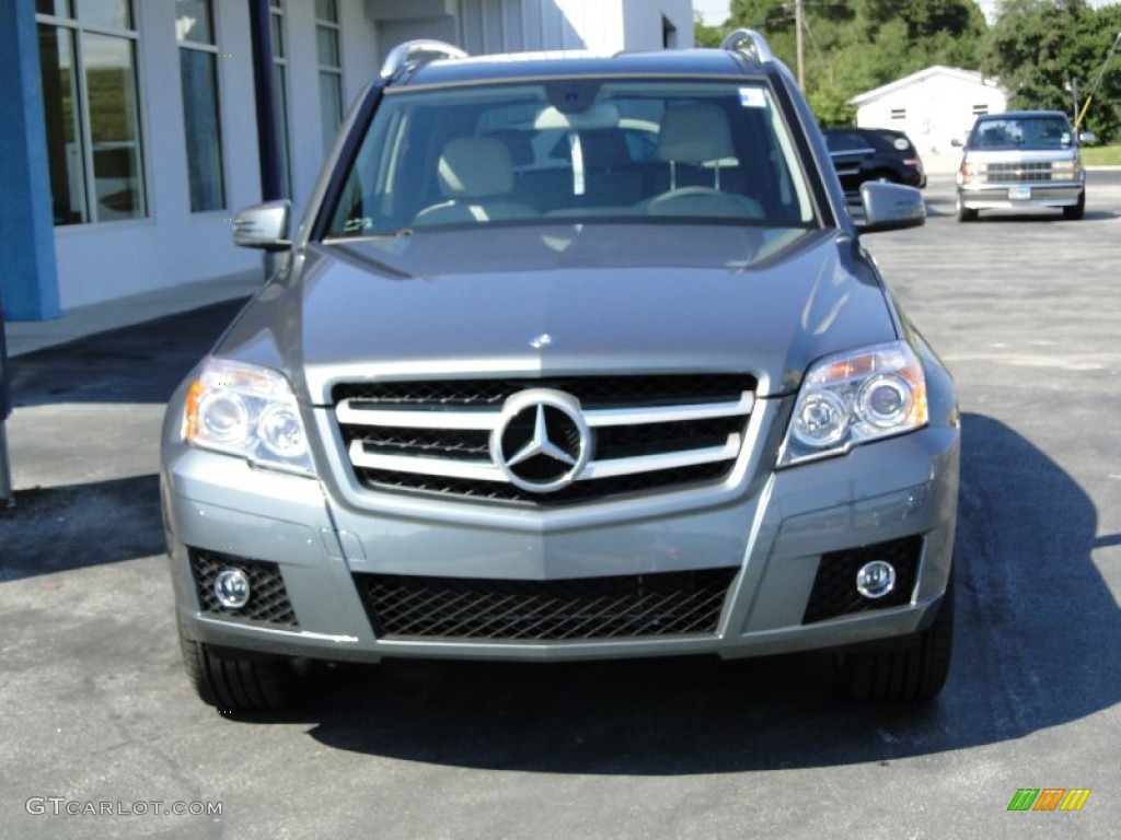 2012 GLK 350 - Sapphire Grey Metallic / Grey/Black photo #11