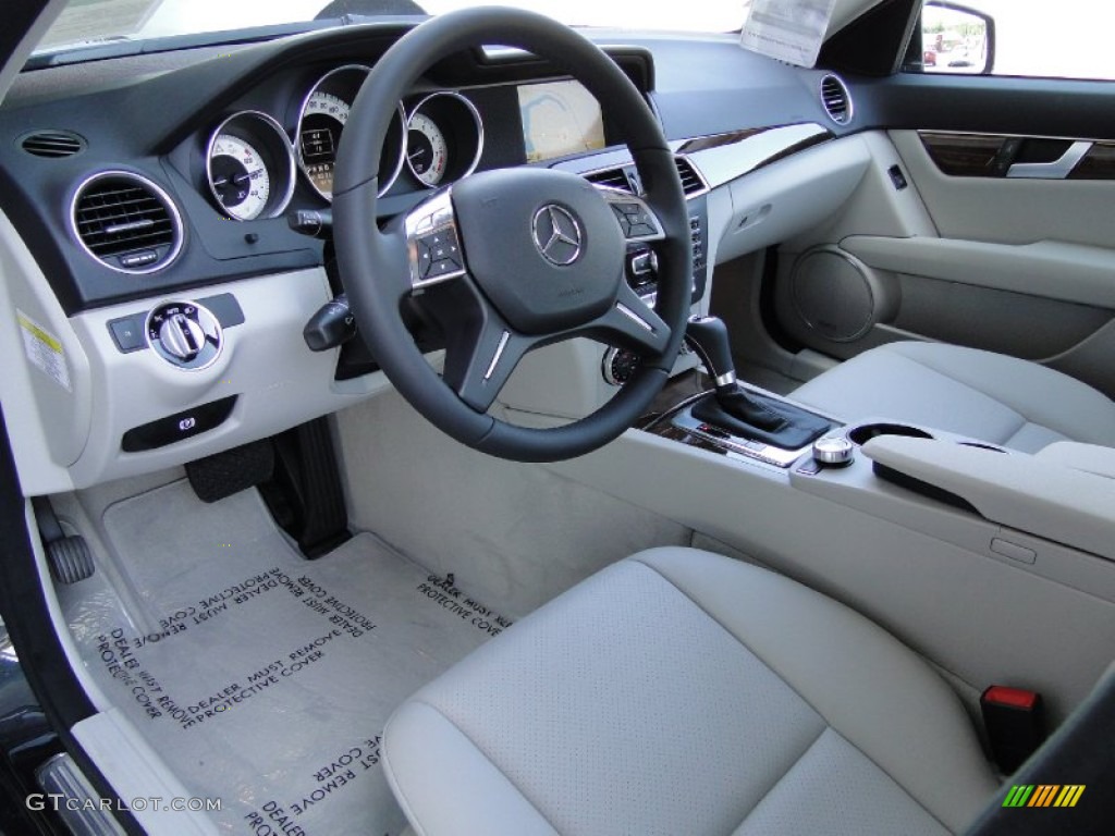 Ash Interior 2012 Mercedes-Benz C 250 Luxury Photo #54705142
