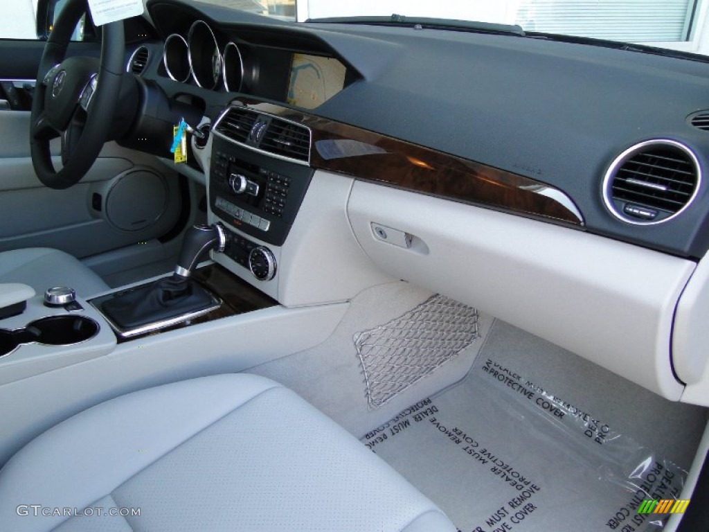 2012 Mercedes-Benz C 250 Luxury Ash Dashboard Photo #54705298