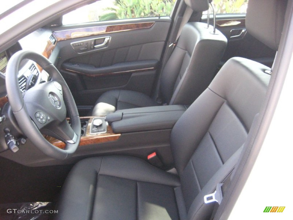 2011 E 350 4Matic Wagon - Arctic White / Black photo #5
