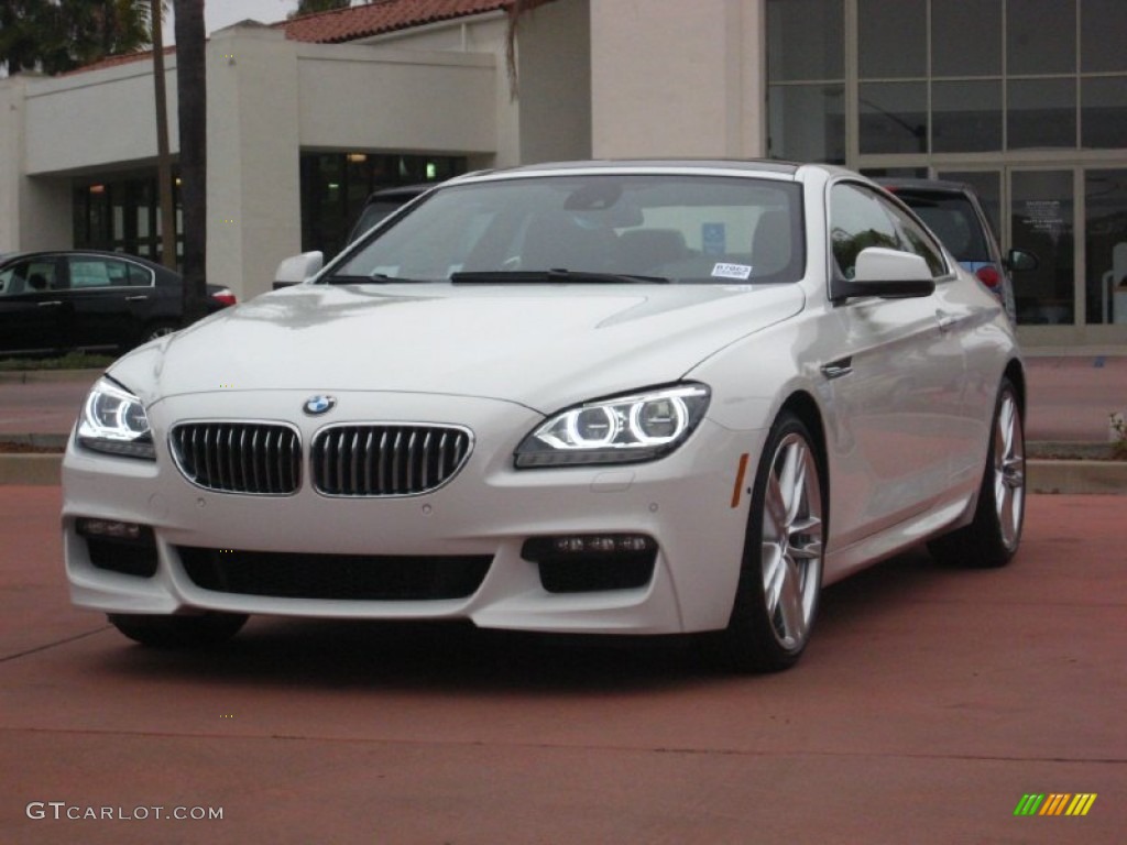 Alpine White 2012 BMW 6 Series 650i Coupe Exterior Photo #54706543