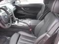 Black Nappa Leather Interior Photo for 2012 BMW 6 Series #54706600