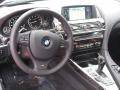 Black Nappa Leather Dashboard Photo for 2012 BMW 6 Series #54706609