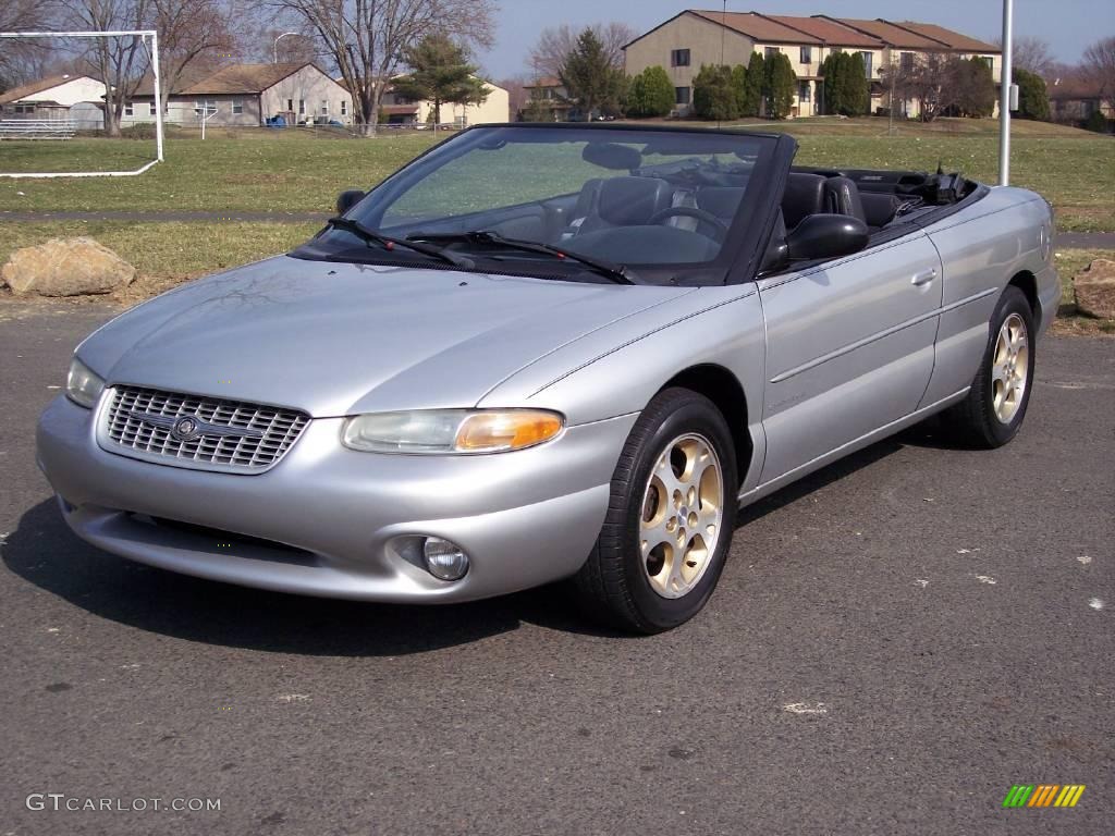 2000 Sebring JXi Limited Convertible - Bright Silver Metallic / Agate photo #21