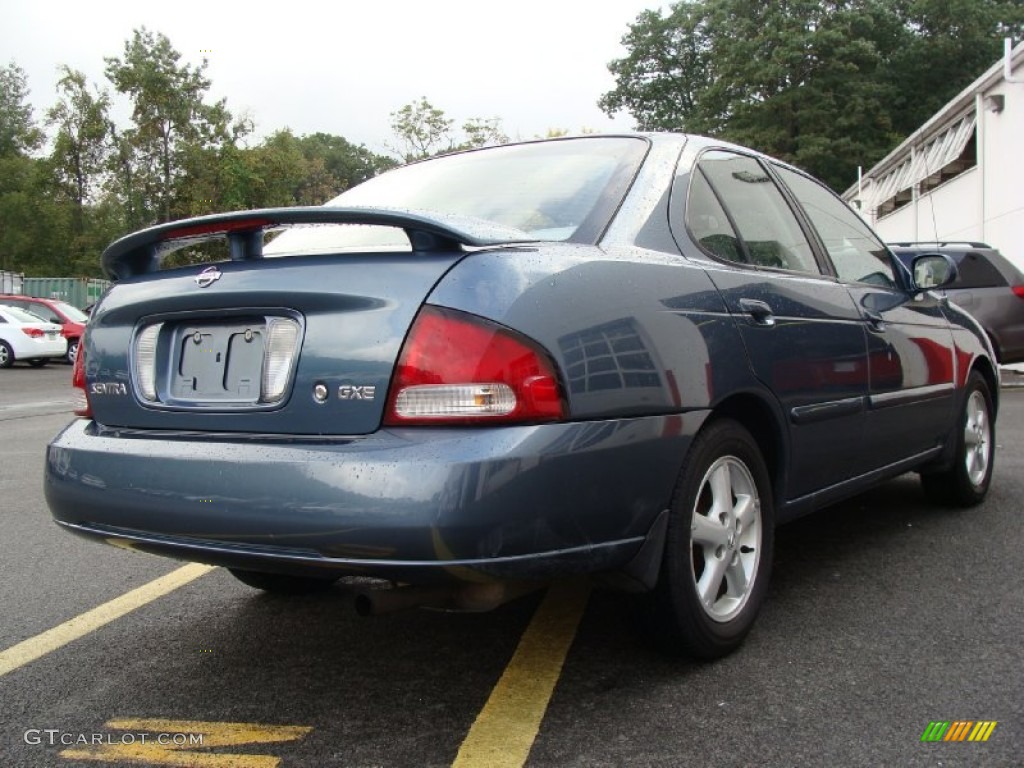2002 Sentra GXE - Out Of The Blue / Sand Beige photo #4