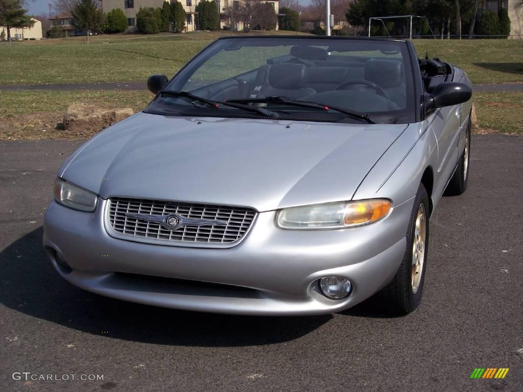 2000 Sebring JXi Limited Convertible - Bright Silver Metallic / Agate photo #22