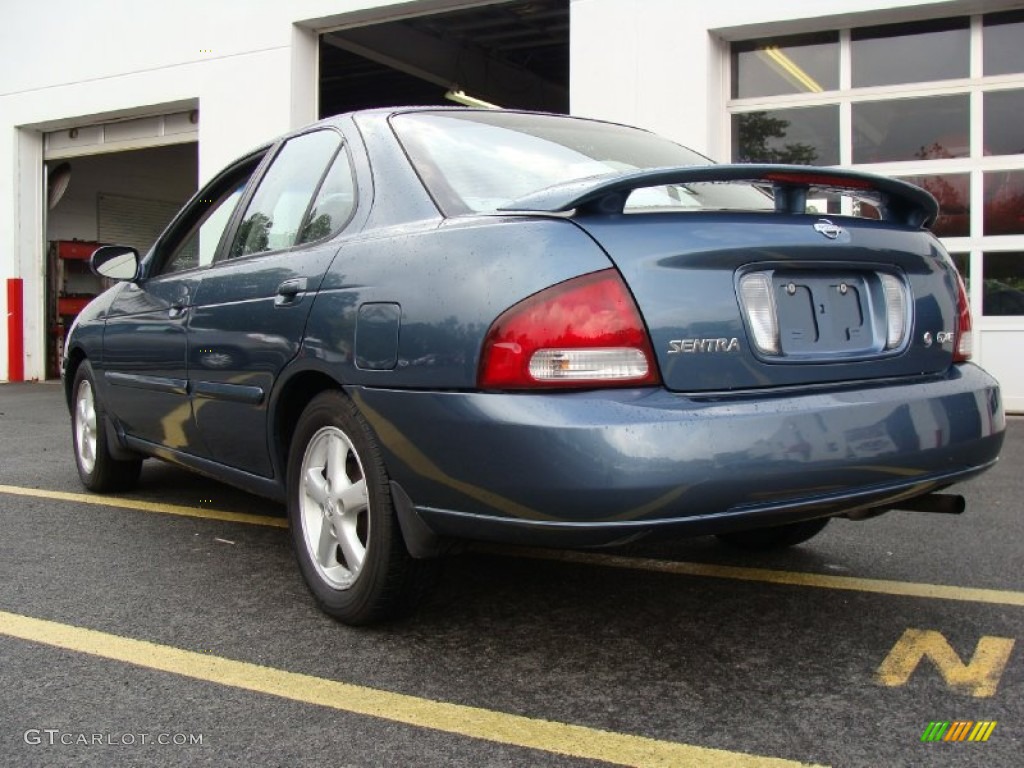 2002 Sentra GXE - Out Of The Blue / Sand Beige photo #6
