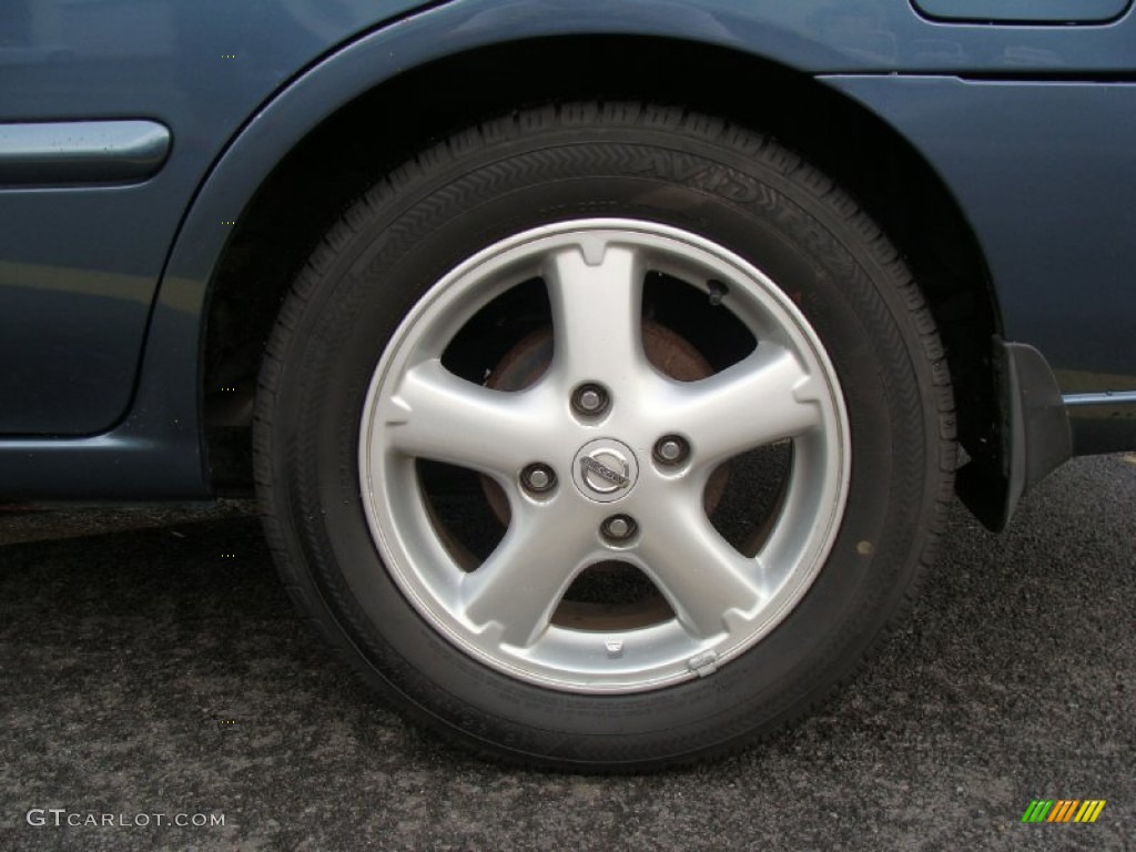 2002 Sentra GXE - Out Of The Blue / Sand Beige photo #7