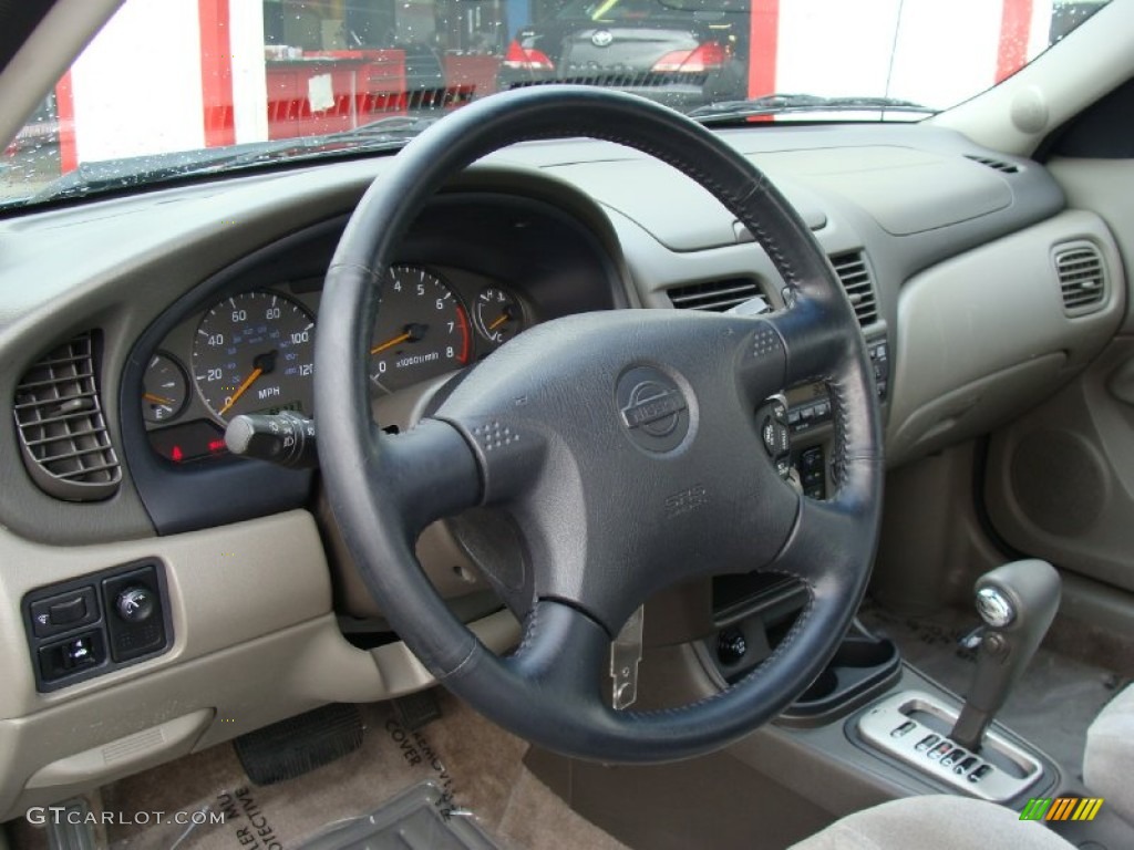 2002 Sentra GXE - Out Of The Blue / Sand Beige photo #12
