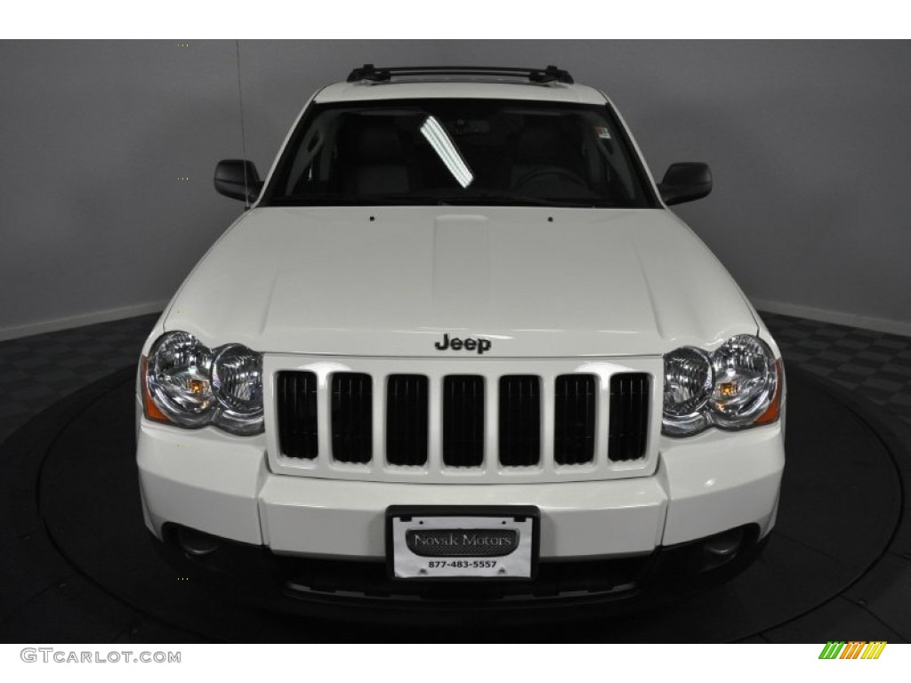 2008 Grand Cherokee Laredo 4x4 - Stone White / Dark Slate Gray photo #7