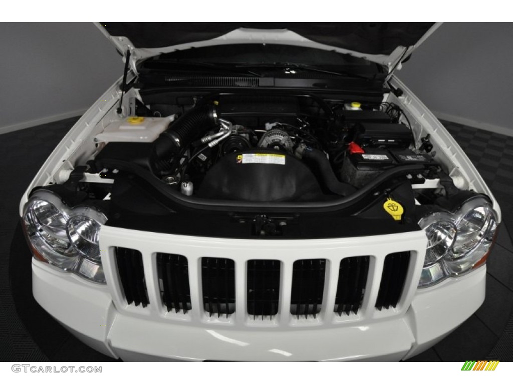 2008 Grand Cherokee Laredo 4x4 - Stone White / Dark Slate Gray photo #8