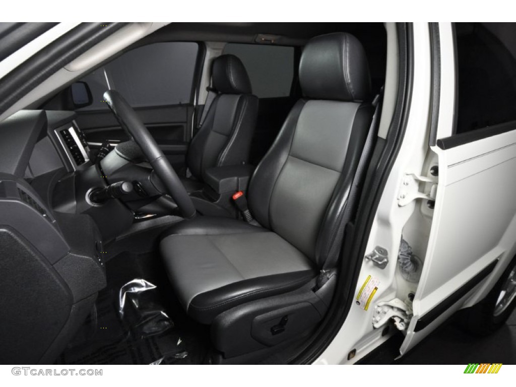2008 Grand Cherokee Laredo 4x4 - Stone White / Dark Slate Gray photo #12