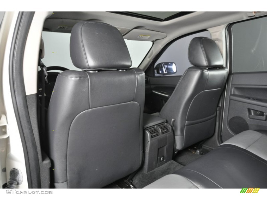 2008 Grand Cherokee Laredo 4x4 - Stone White / Dark Slate Gray photo #16