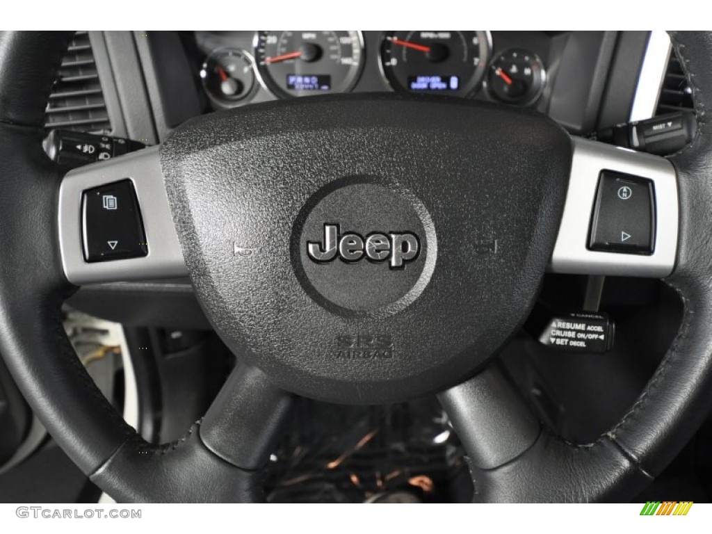2008 Grand Cherokee Laredo 4x4 - Stone White / Dark Slate Gray photo #29