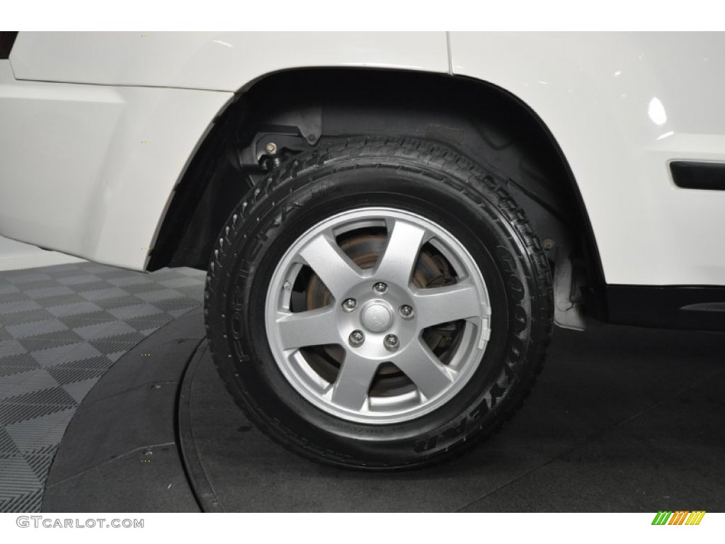 2008 Grand Cherokee Laredo 4x4 - Stone White / Dark Slate Gray photo #33