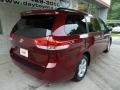 2012 Salsa Red Pearl Toyota Sienna LE  photo #2