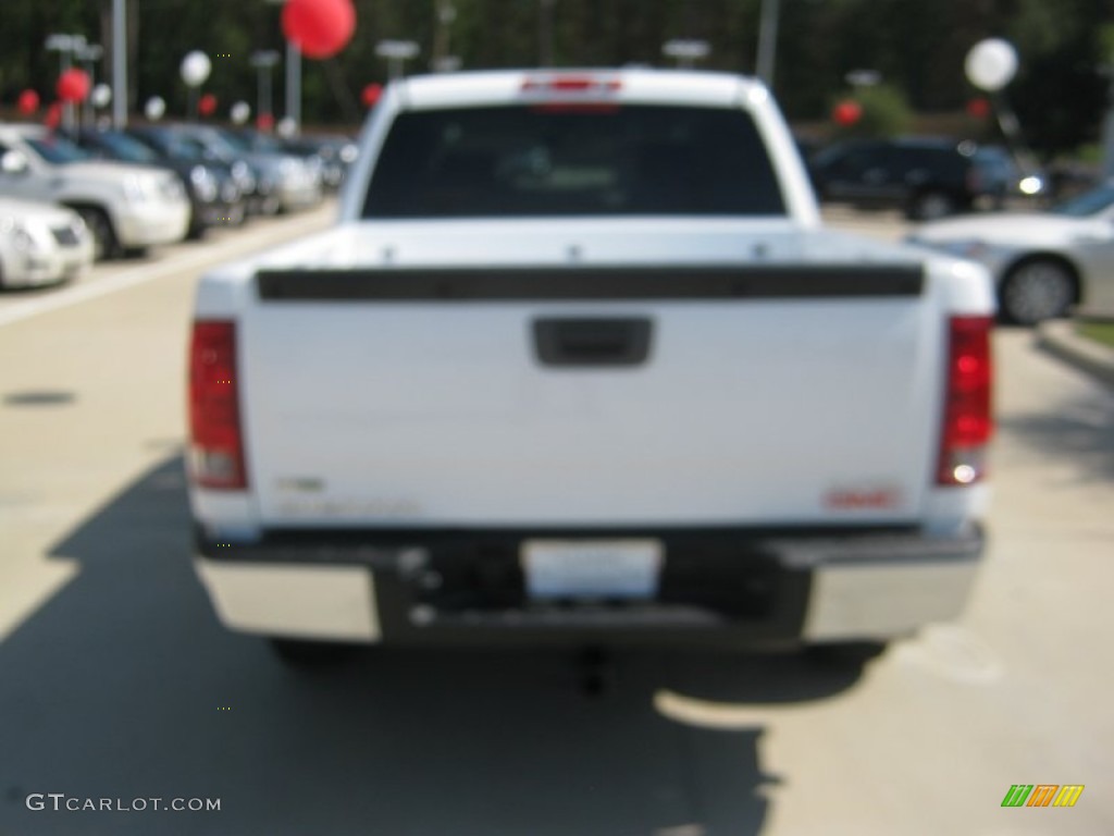 2012 Sierra 1500 SL Crew Cab - Summit White / Dark Titanium photo #4