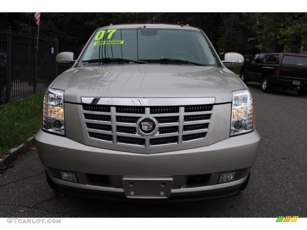 2007 Escalade AWD - Gold Mist / Ebony/Ebony photo #2