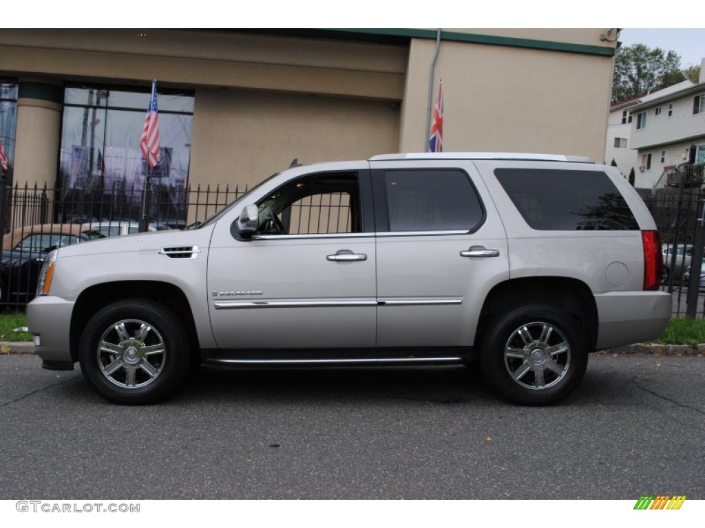 2007 Escalade AWD - Gold Mist / Ebony/Ebony photo #3