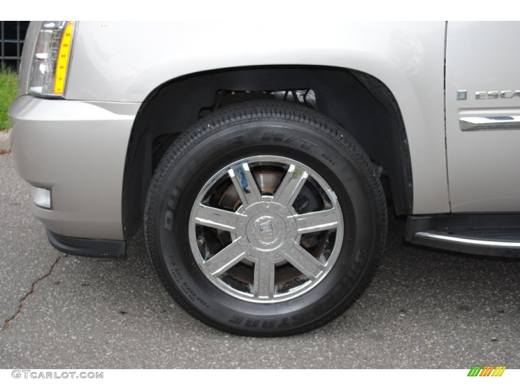 2007 Escalade AWD - Gold Mist / Ebony/Ebony photo #8