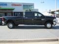 2012 Black Dodge Ram 3500 HD Laramie Longhorn Crew Cab 4x4 Dually  photo #4