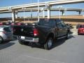 2012 Black Dodge Ram 3500 HD Laramie Longhorn Crew Cab 4x4 Dually  photo #5