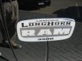 2012 Black Dodge Ram 3500 HD Laramie Longhorn Crew Cab 4x4 Dually  photo #30