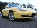 1999 Pastel Yellow Porsche 911 Carrera Cabriolet #54683682