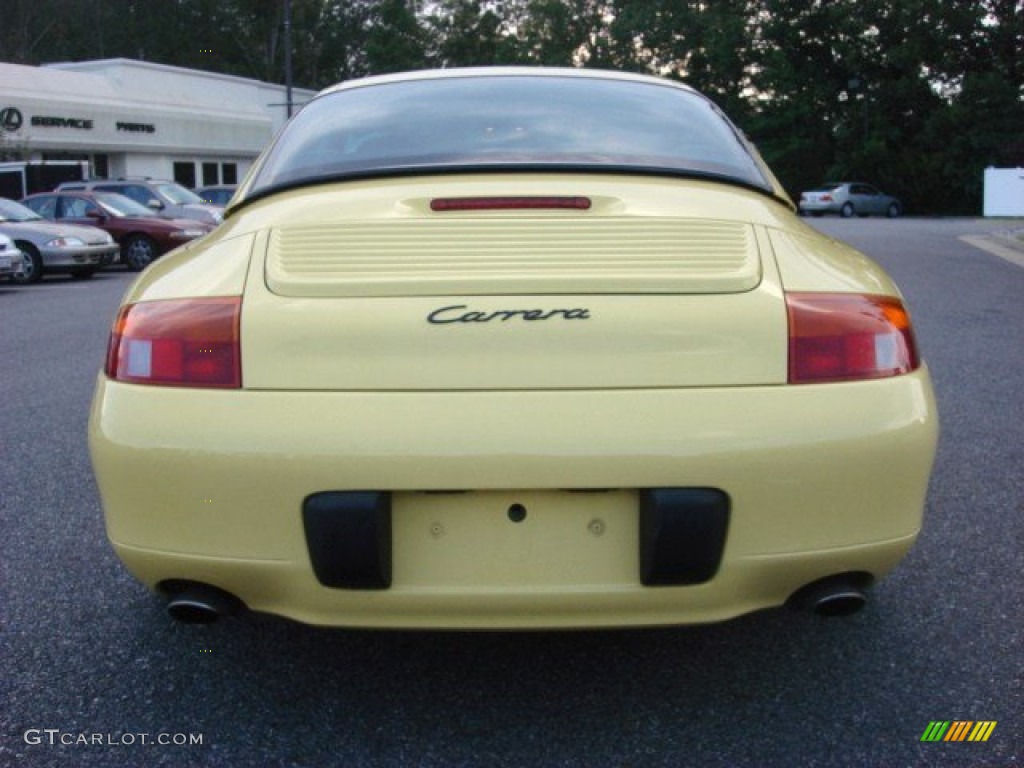 1999 911 Carrera Cabriolet - Pastel Yellow / Boxster Red photo #5