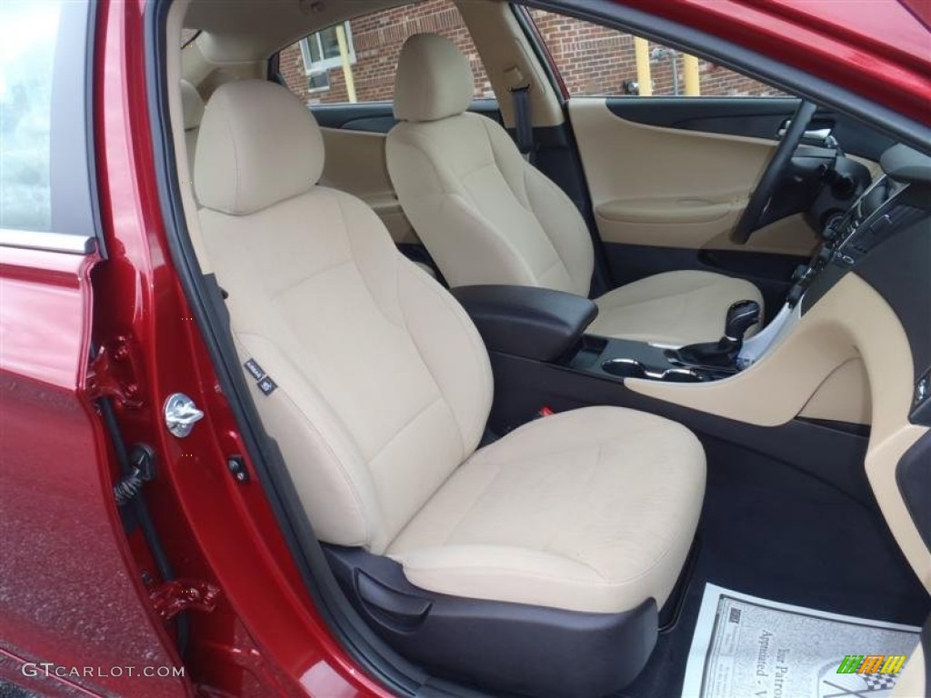 2011 Sonata GLS - Venetian Red / Camel photo #6