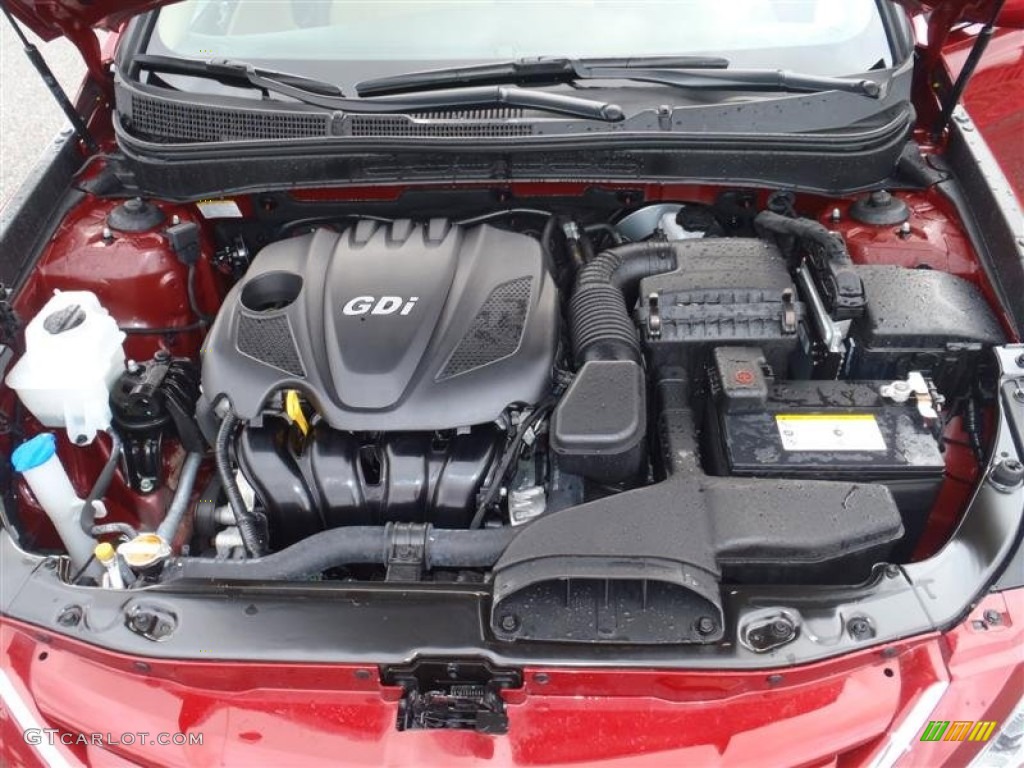 2011 Hyundai Sonata GLS 2.4 Liter GDI DOHC 16-Valve CVVT 4 Cylinder Engine Photo #54708999