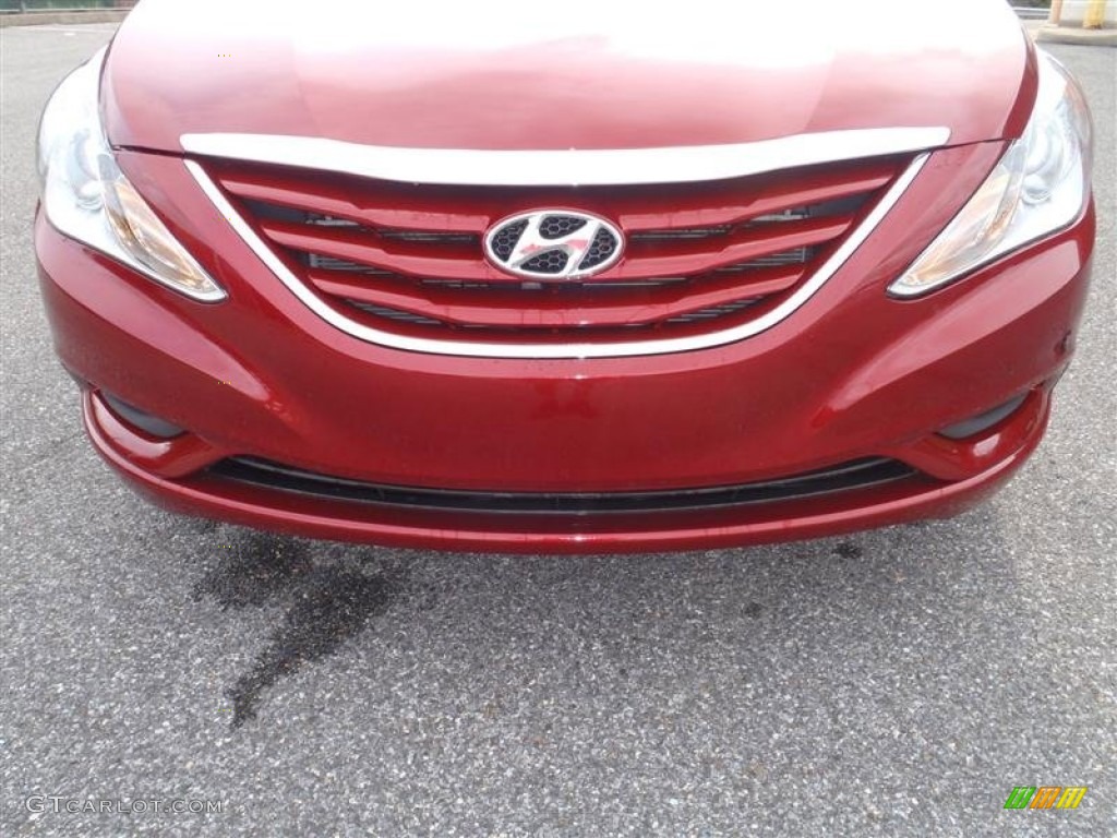 2011 Sonata GLS - Venetian Red / Camel photo #14