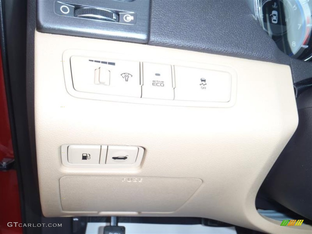 2011 Sonata GLS - Venetian Red / Camel photo #47