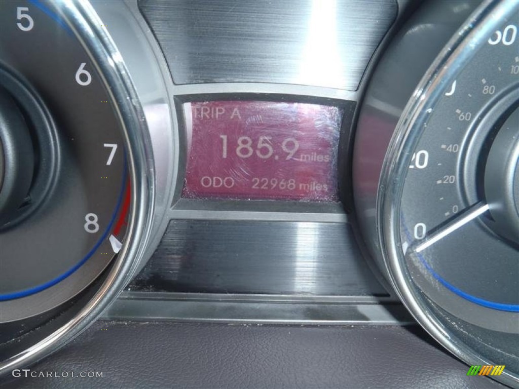 2011 Sonata GLS - Venetian Red / Camel photo #49