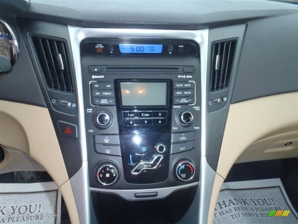 2011 Sonata GLS - Venetian Red / Camel photo #50