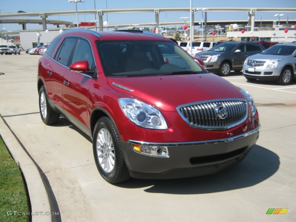 Crystal Red Tintcoat 2012 Buick Enclave FWD Exterior Photo #54709750