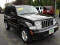 2009 Brilliant Black Crystal Pearl Jeep Liberty Limited 4x4  photo #16