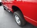 2009 Inferno Red Crystal Pearl Dodge Ram 2500 Laramie Quad Cab 4x4  photo #4