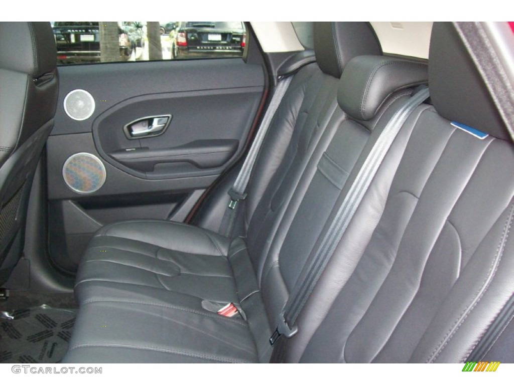 Ebony Interior 2012 Land Rover Range Rover Evoque Pure Photo #54710698
