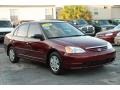 Radiant Ruby Pearl - Civic LX Sedan Photo No. 2